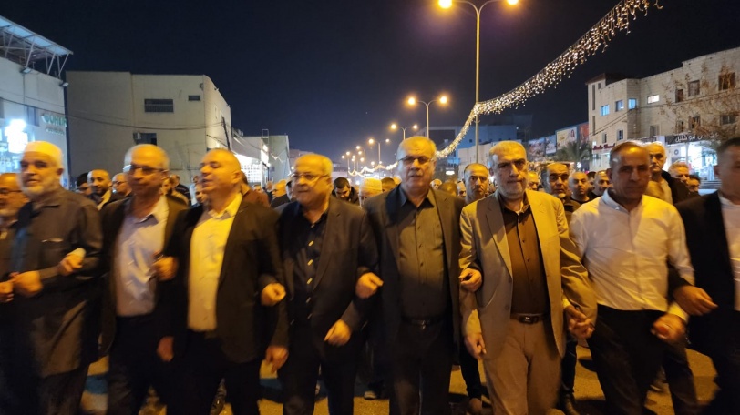 مظاهرة في سخنين تنديدا باعتداءات المستوطنين على حوارة