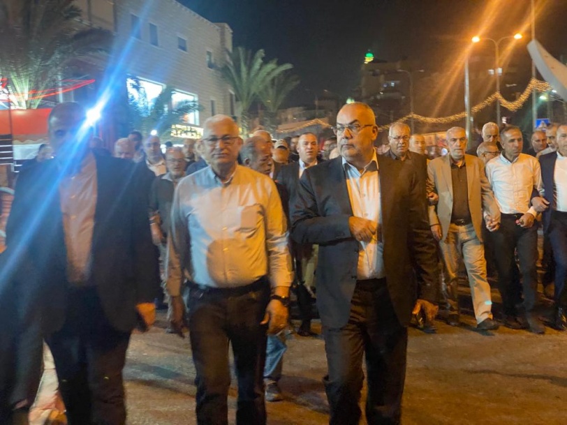 مظاهرة في سخنين تنديدا باعتداءات المستوطنين على حوارة