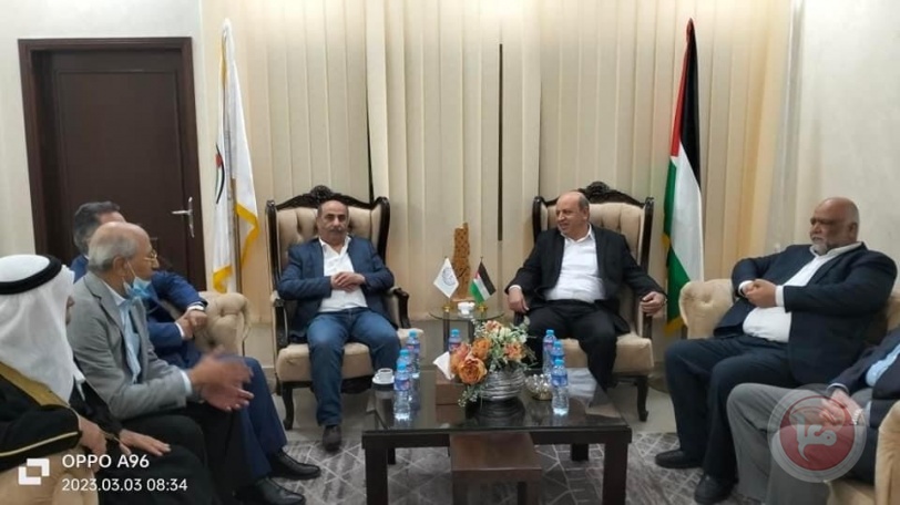 وزير الزراعة ورئيس مجلس ادارة جامعة فلسطين في غزة يتباحثان في آفاق التعاون الثنائي 