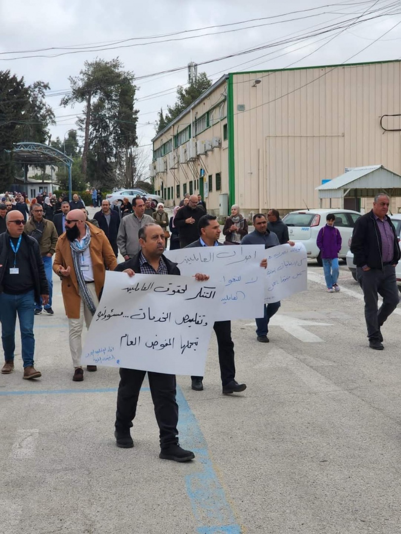 اتحاد العاملين بالاونروا: الوكالة استأجرت شركات حماية واعتدت لفظيا علينا