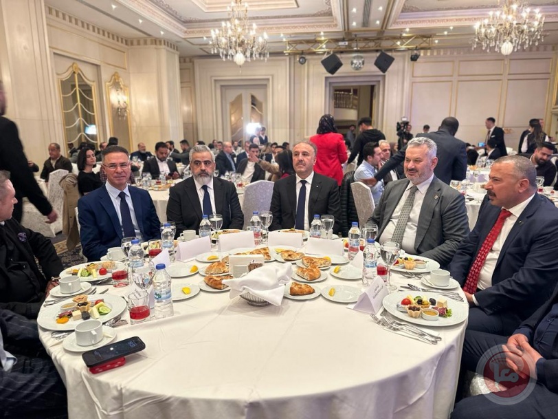 اتحاد رجال الاعمال الفلسطيني التركي ينظم افطارا رمضانيا خيريا