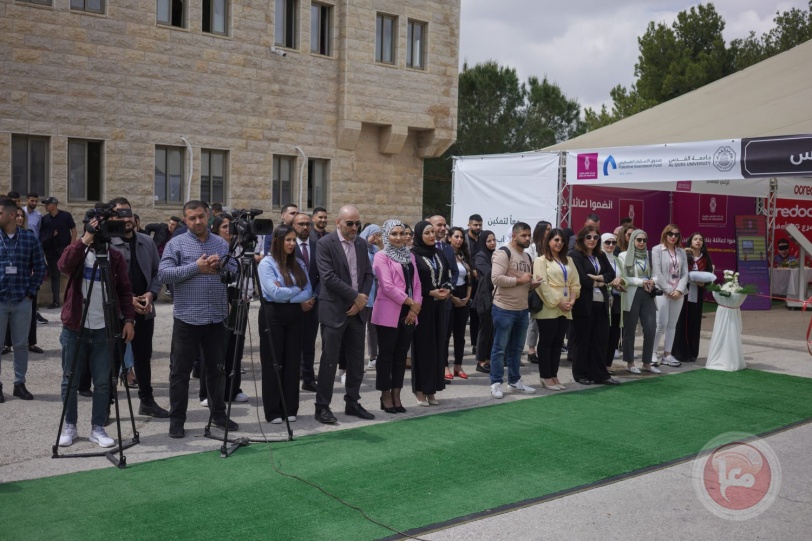 حضور واسع لطلبة وخريجي جامعة القدس والمشغلين والرعاة في يوم التوظيف السنوي