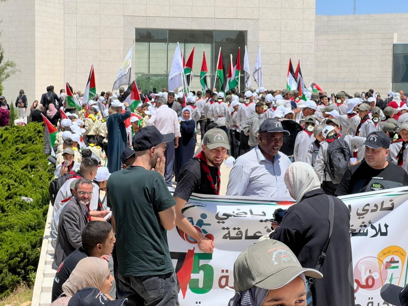 صور- إحياء ذكرى النكبة الـ75 بمهرجان مركزي في رام الله