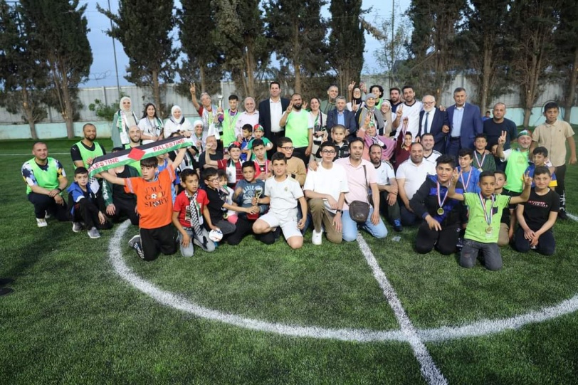 افتتاح ملعب للخماسيات في بيت الخليل الخيري للأيتام
