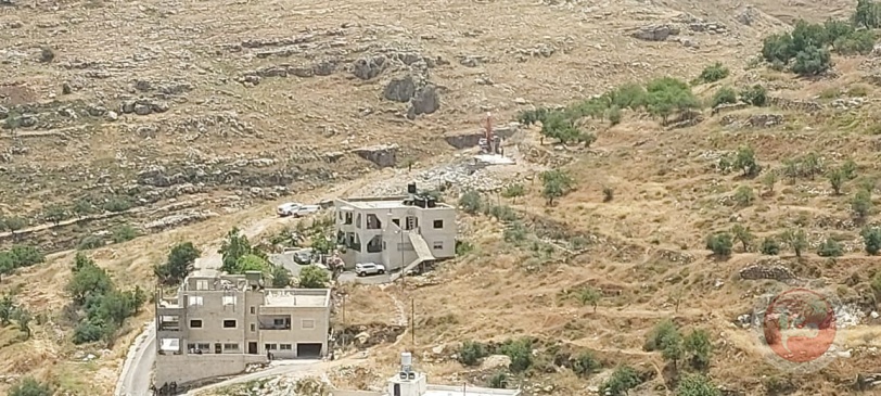 قوات الاحتلال تهدم منزلا قيد الإنشاء جنوب بيت لحم