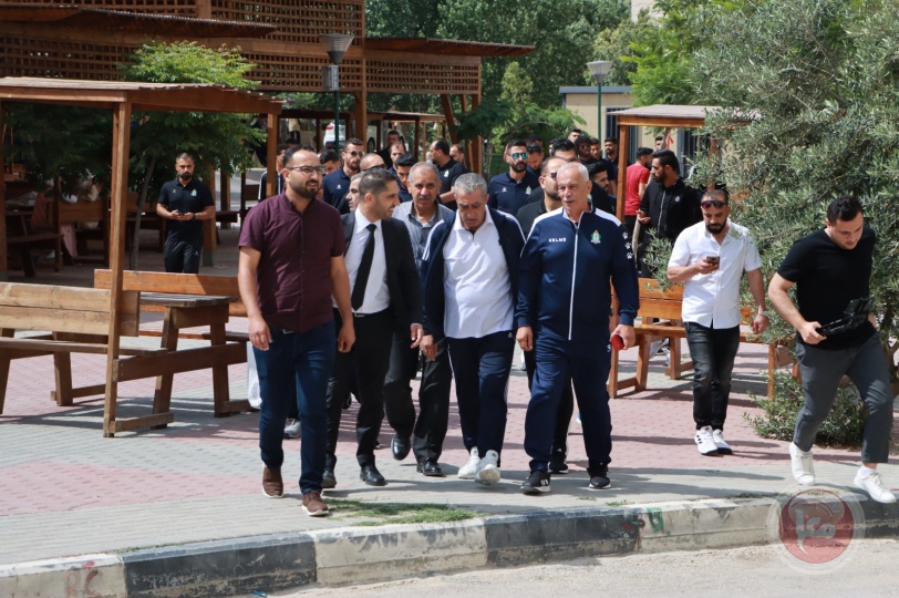 جامعة بوليتكنك فلسطين تستقبل نادي الوحدات ونادي الفيصلي في رحابها