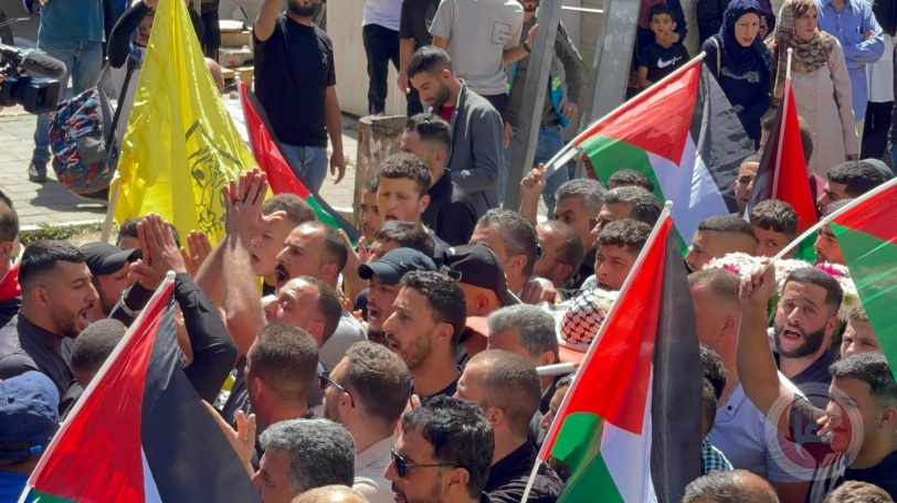تشييع جثمان الطفل الشهيد محمد التميمي في رام الله 