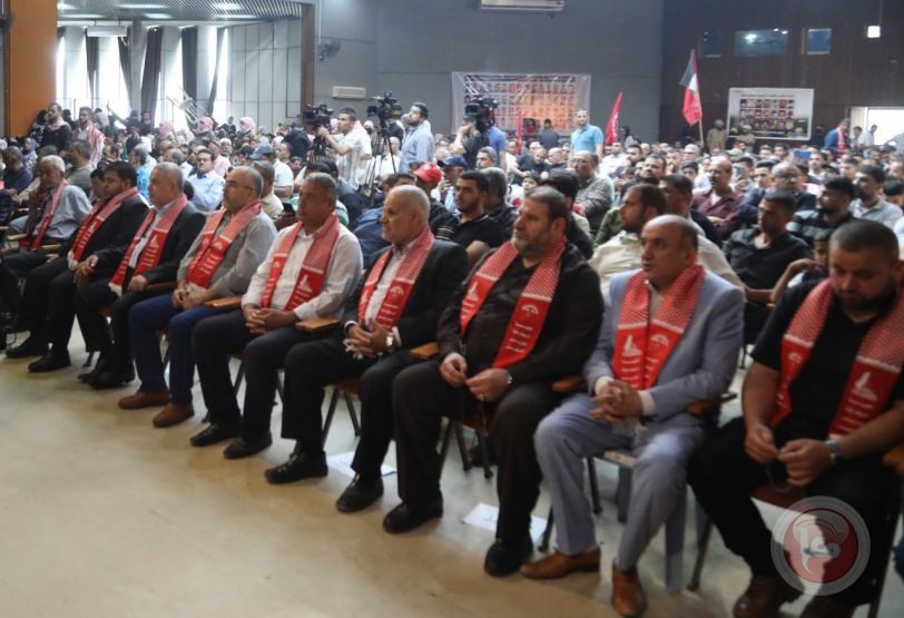 الديمقراطية تحيي اليوم الوطني لشهدائها في مهرجان جماهيري حاشد بغزة