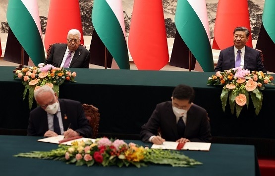 توقيع اتفاقيات تعاون بين فلسطين والصين