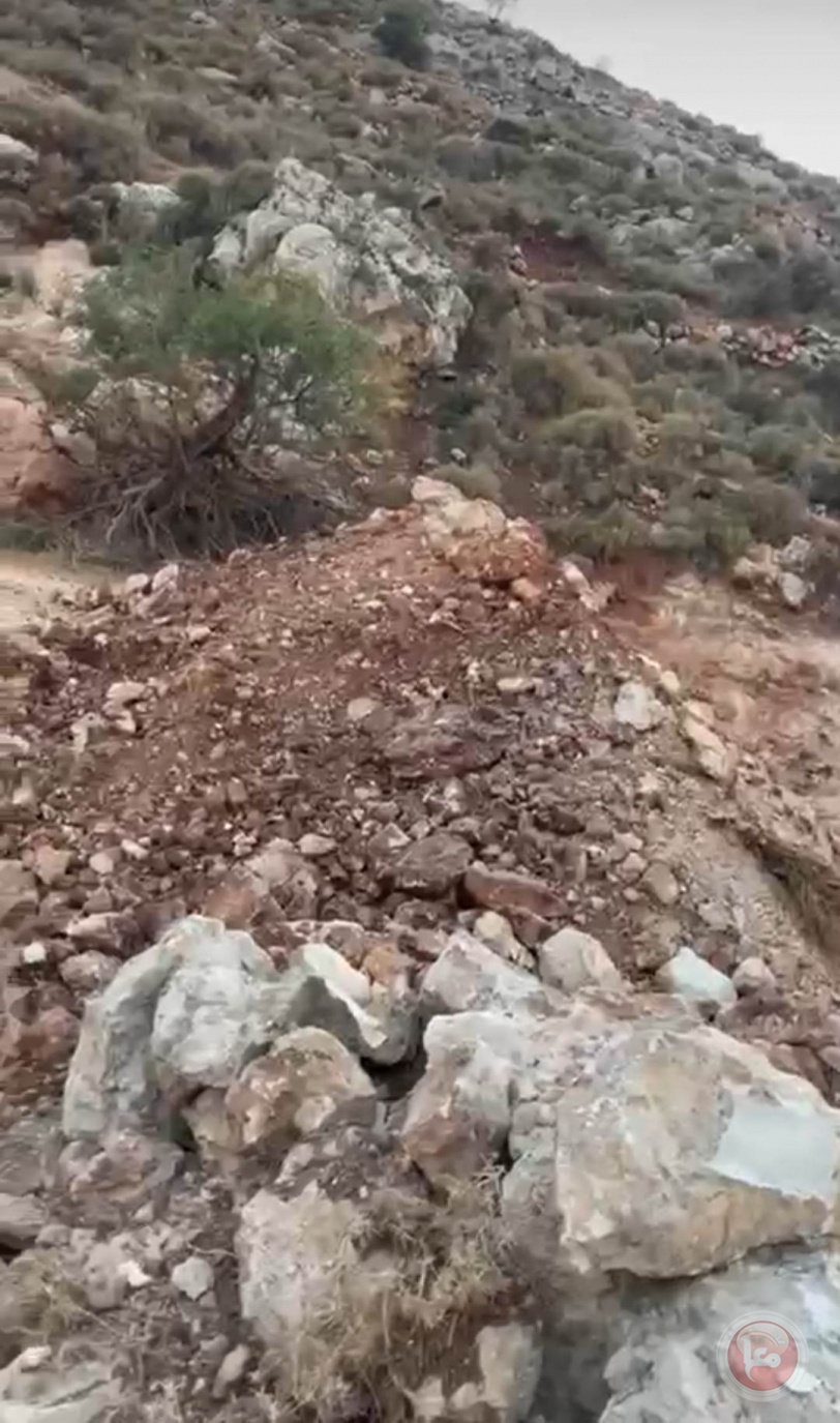 الاحتلال يغلق طريقا زراعيا غرب سلفيت