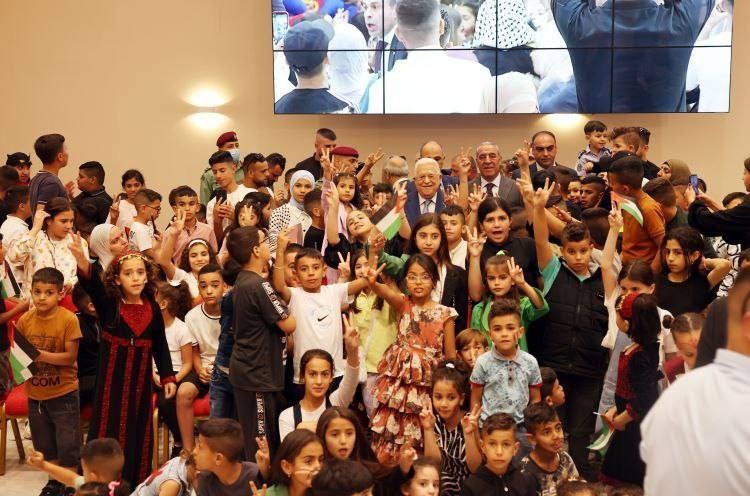 مؤسسة محمود عباس تقيم مهرجان أبناء الأسرى الاطفال
