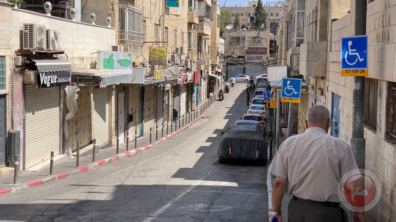 الاضراب يعم مدينة القدس