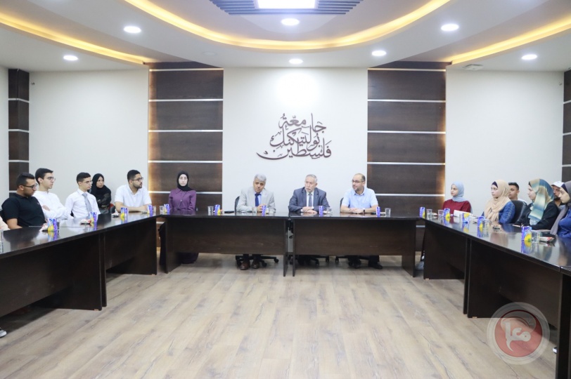 جامعة بوليتكنك فلسطين تحتفي بكوكبة من أوائل الوطن الملتحقين بتخصصاتها