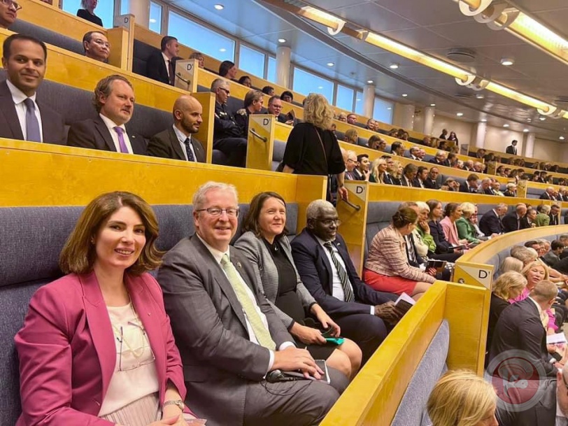 سفارتنا لدى السويد تشارك في جلسة افتتاح البرلمان السويدي