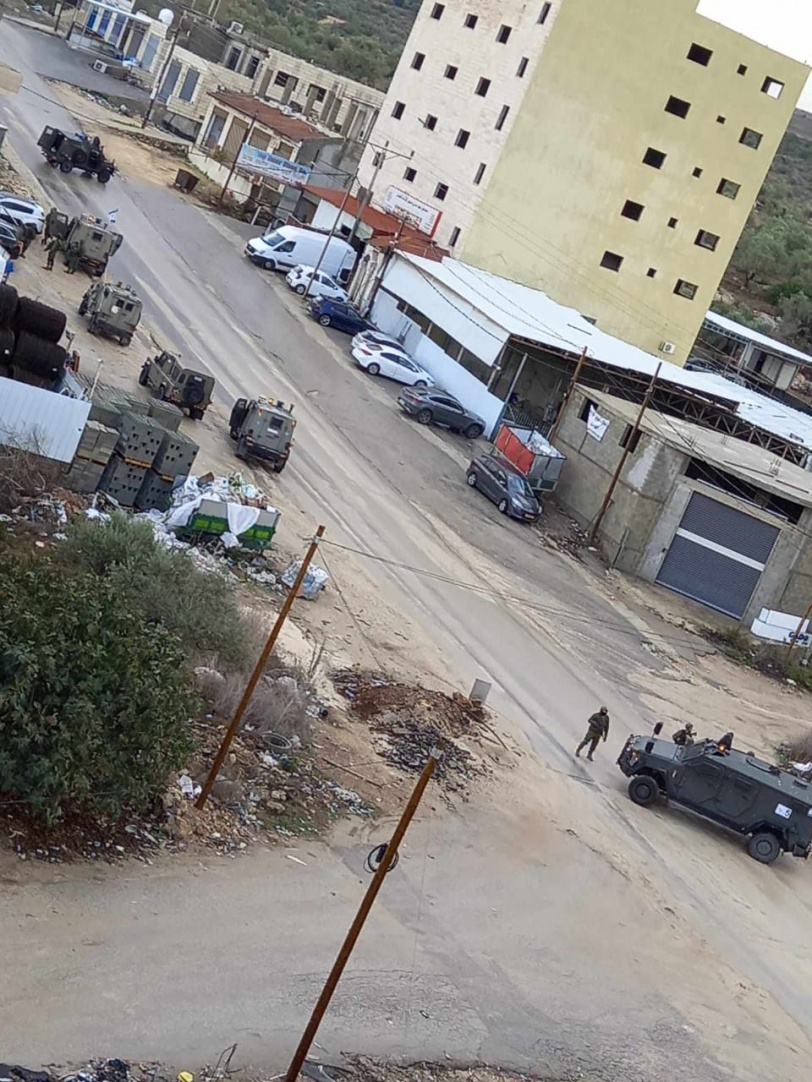الاحتلال يقتحم بلدة بديا ويفتش كاميرات المراقبة