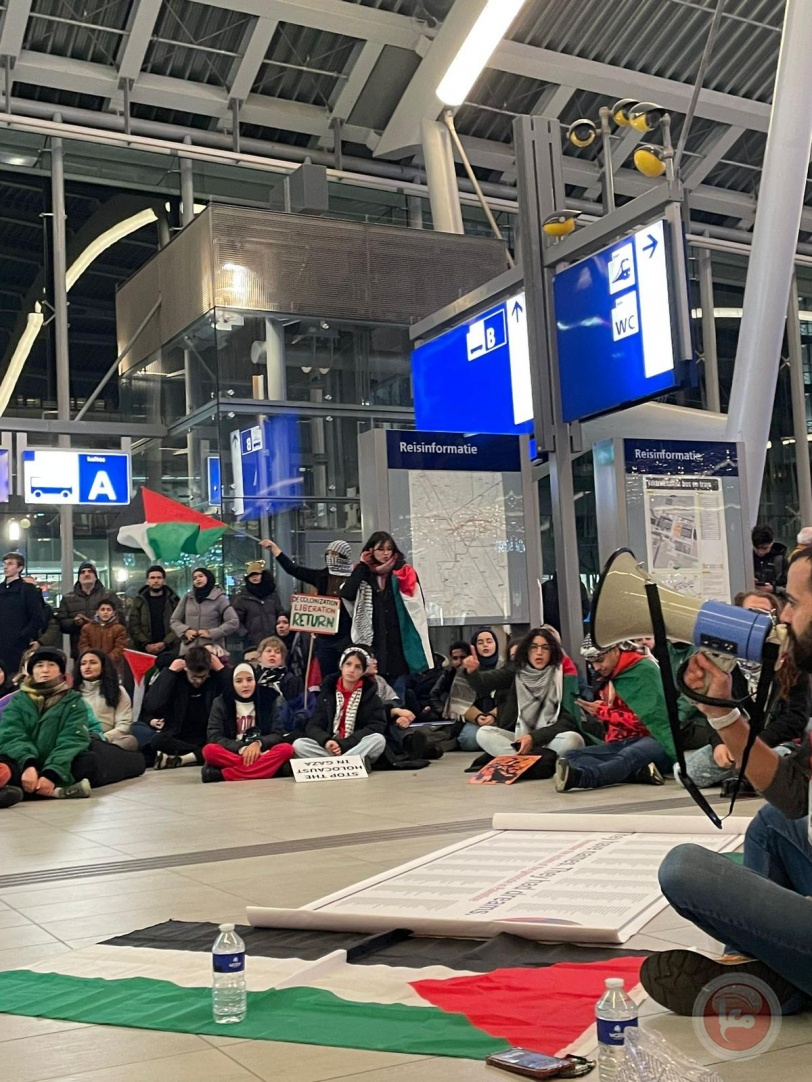 اعتصام وطني يغلق كل محطات قطار هولندا