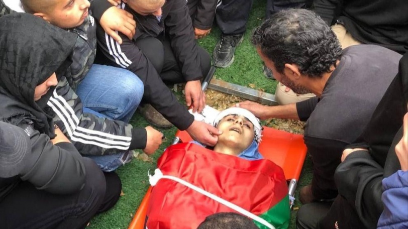 تشييع جثامين شهداء مخيم نور شمس