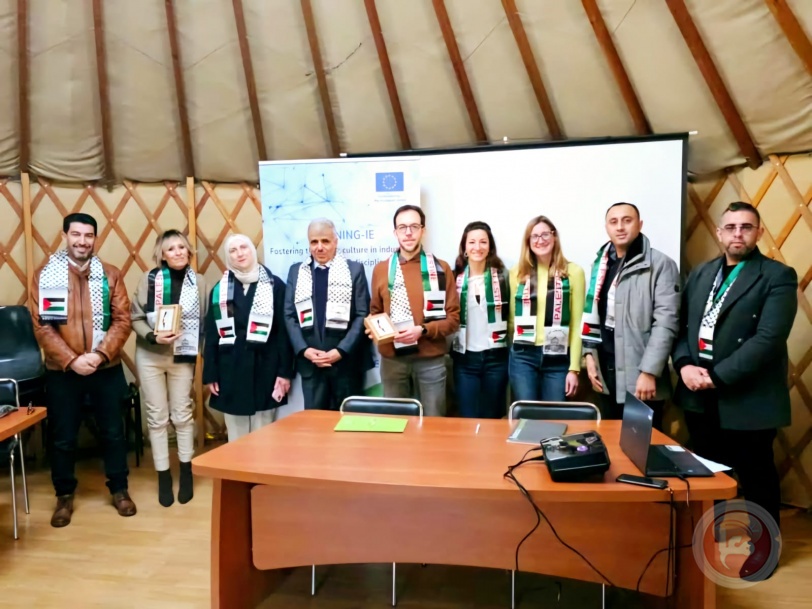 جامعة بوليتكنك فلسطين تشارك بأنشطة تدريبية في اسبانيا من خلال مشروع Greening-IE