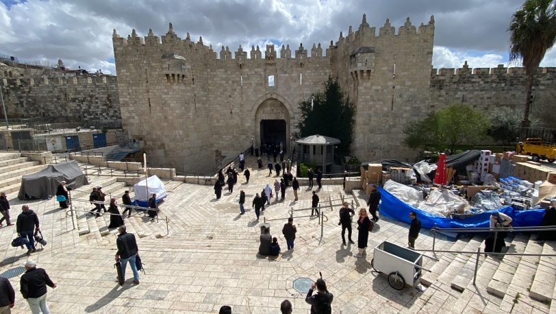 صور.. القدس ثكنة عسكرية في الجمعة الأولى من رمضان (صور)