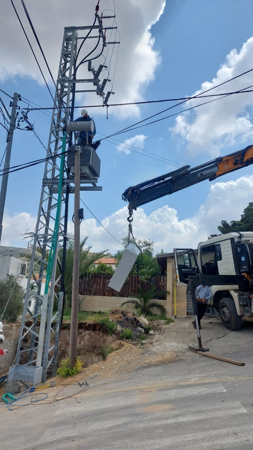 "كهرباء القدس" تنجز مشروعين جديدين في أريحا ورام الله