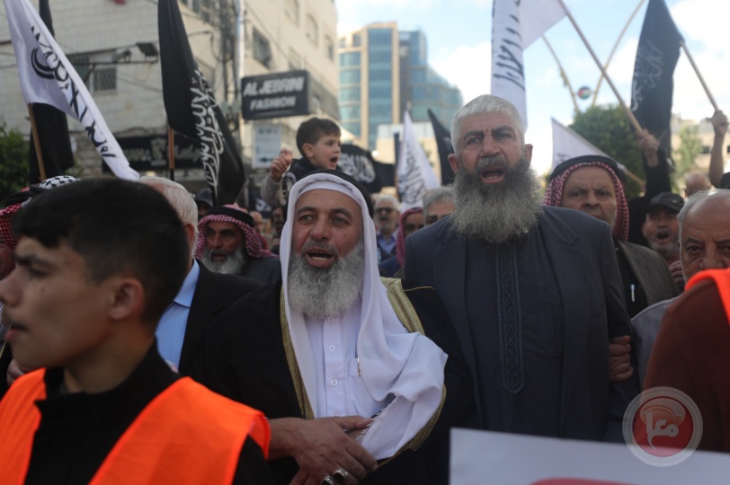 مسيرة حاشدة لحزب التحرير في الخليل نصرة لغزة