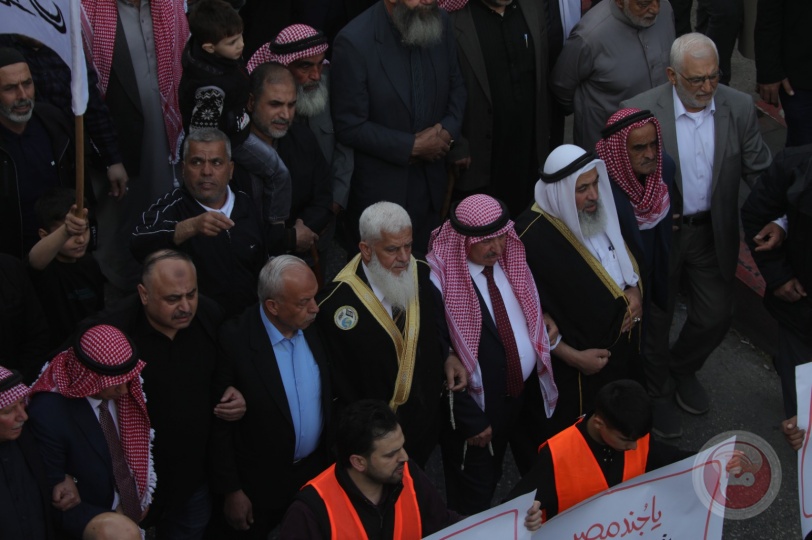 مسيرة حاشدة لحزب التحرير في الخليل نصرة لغزة