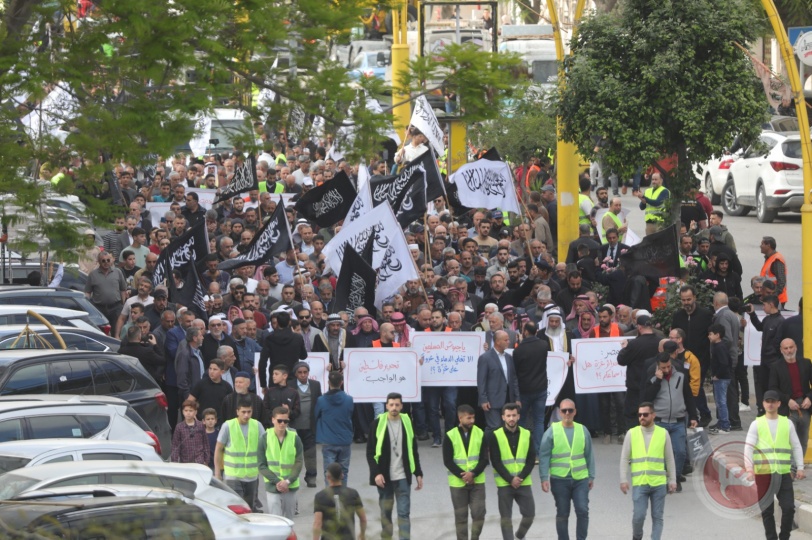 مسيرة حاشدة لحزب التحرير في الخليل نصرة لغزة