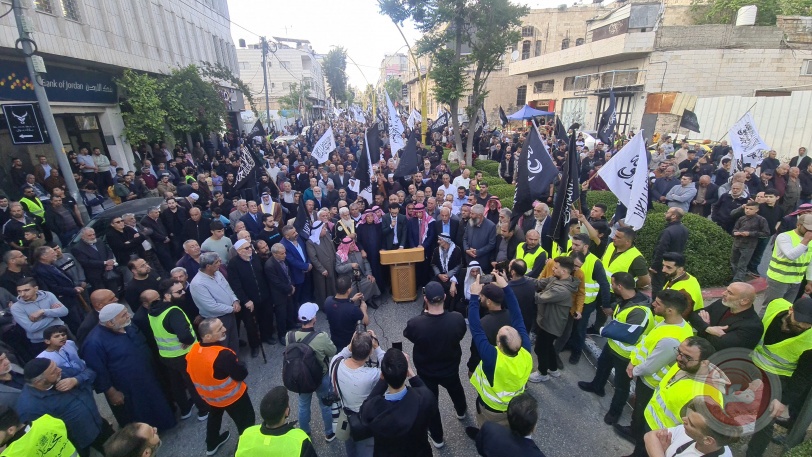مسيرة حاشدة لحزب التحرير في الخليل نصرة لغزة