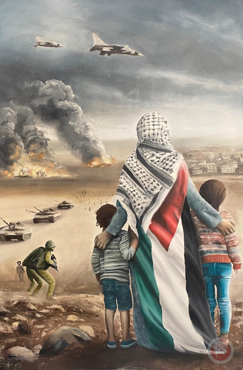 في ذكرى النكبة.. افتتاح معرض الفن التشكيلي "إلى متى؟" في الخليل 