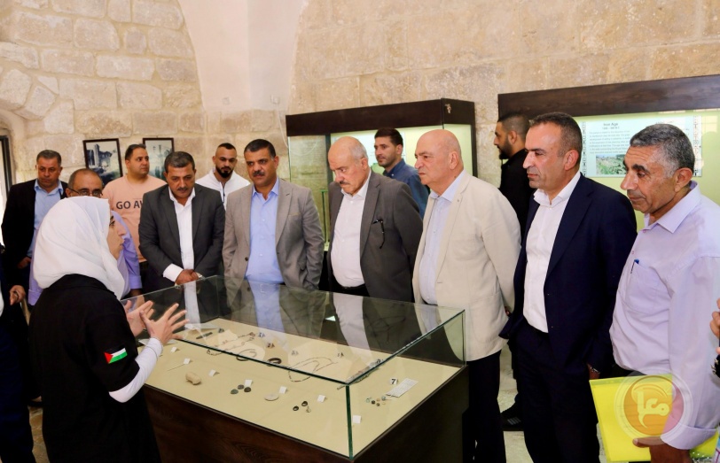 الحايك والحجاوي يتفقدان المواقع التاريخية والاثرية في محافظة نابلس