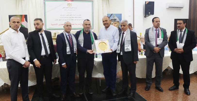 "التربية" تفتتح مدرسة حمزة العجاوي في قباطية