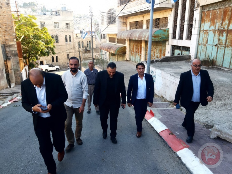 انتظام الدوام المدرسي بشكل اعتيادي في المناطق المغلقة بمدينة الخليل
