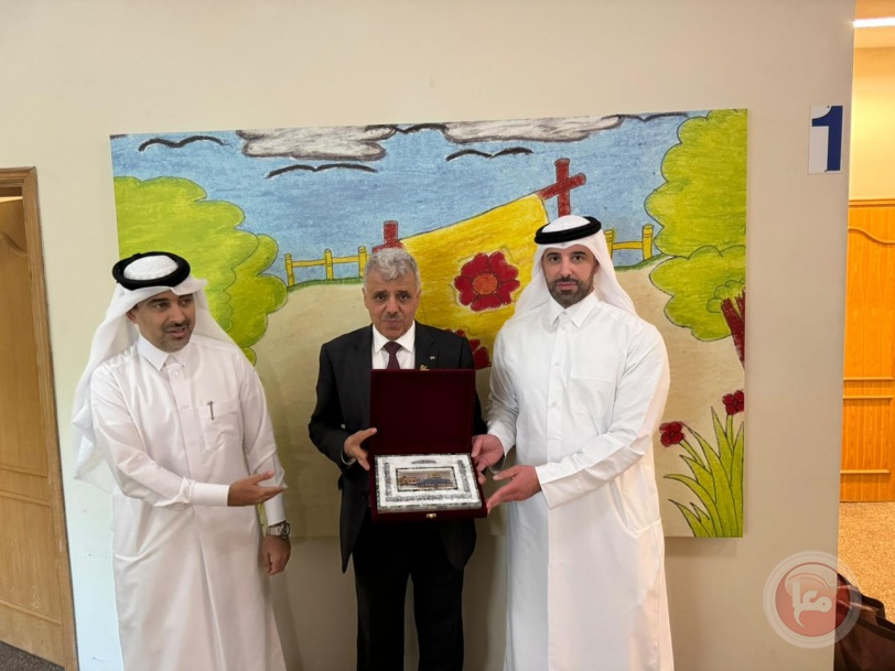برهم يلتقي بمؤسسة "التعليم فوق الجميع" في قطر