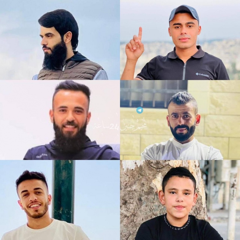 6 شهداء وعدة إصابات في قصف للاحتلال على مخيم جنين