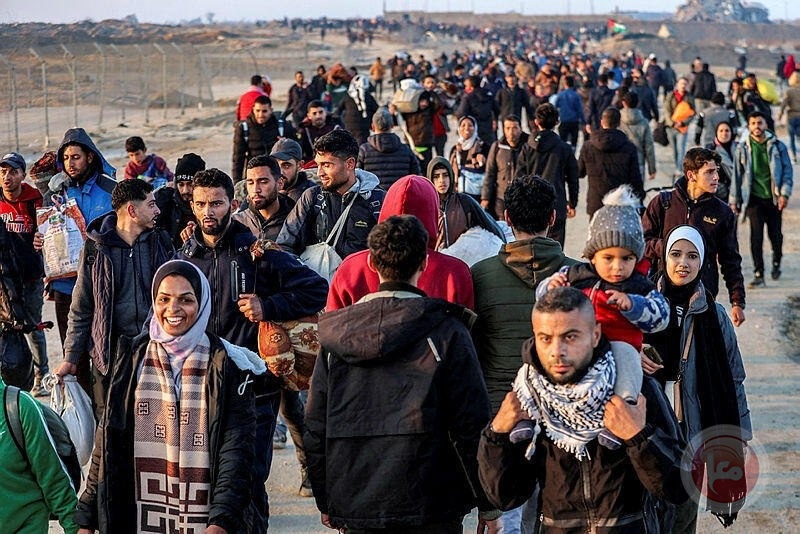 "غزة نورت بأهلها".. فرحة في غزة مع عودة آلاف النازحين إلى الشمال (صور وفيديو)