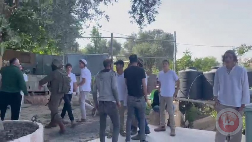 مستوطنون يهاجمون منازلا في حي تل ارميدة بالخليل