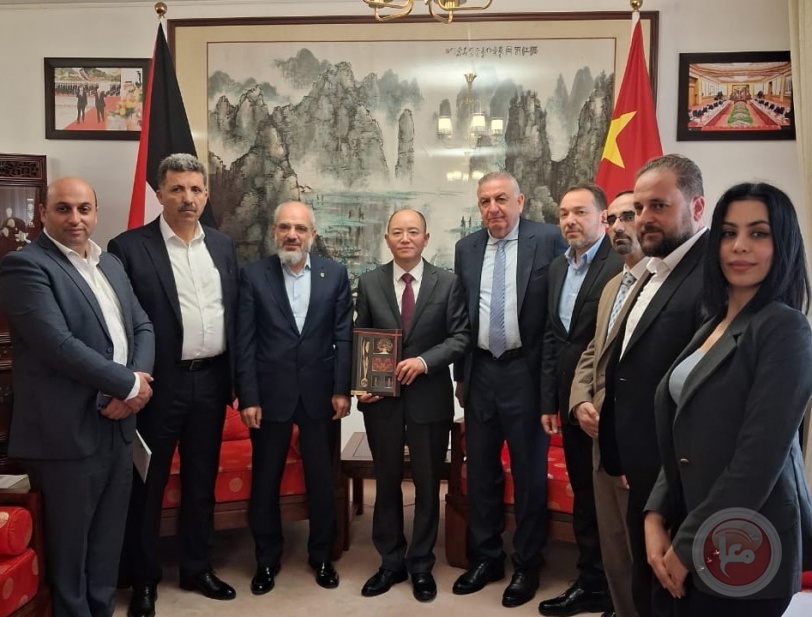 جمعية رجال الأعمال الفلسطينيين- القدس تبحث مع سفير جمهورية الصين الشعبة سبل تعزيز العلاقات الاقتصادية المشتركة