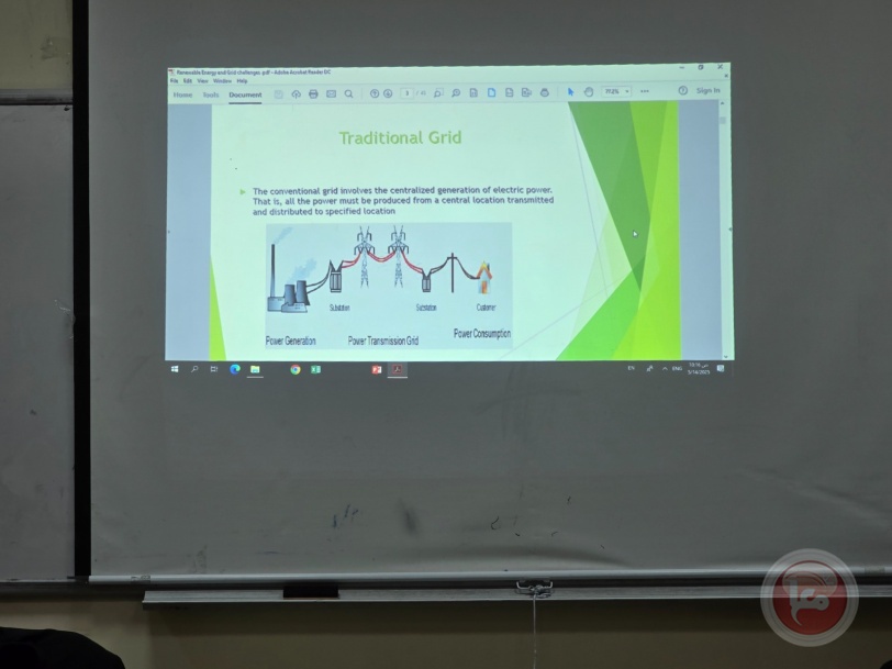 شراكة علمية تُثمر معرفة: كهرباء القدس تعقد ورشة لنقل خبراتها إلى طلبة جامعة القدس (فيديو)