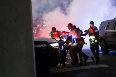 فوضى في لوس أنجلوس: اعتقال 200 متظاهر وفرض حظر تجول ليلي
