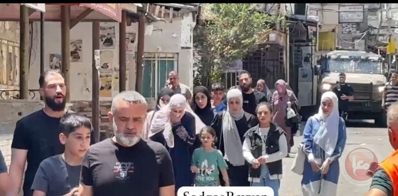 استهداف مخيمات نابلس..نزوح قسري وتحويل المنازل لثكنات عسكرية  