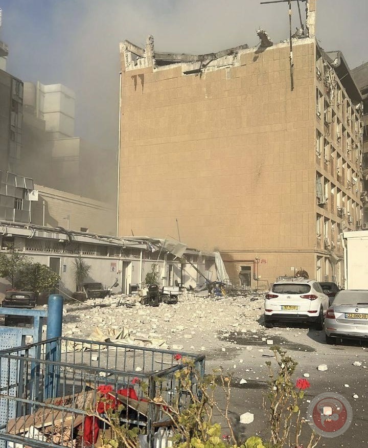 بالصور : 129 إصابة جراء القصف الصاروخي الإيراني على إسرائيل
