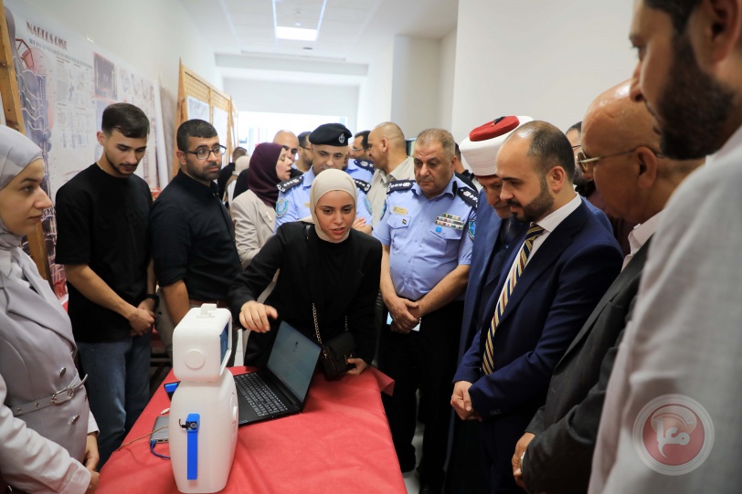 طلبة الهندسة في"العربية الأمريكية" يعرضون مشاريع تخرجهم الإبداعية
