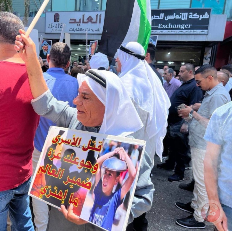 صور- فعاليات جماهيرية في الضفة تضامنا مع غزة 