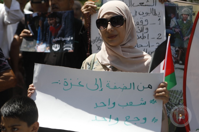 صور من الخليل - في اليوم الوطني والعالمي نصرةً لغزة والأسرى