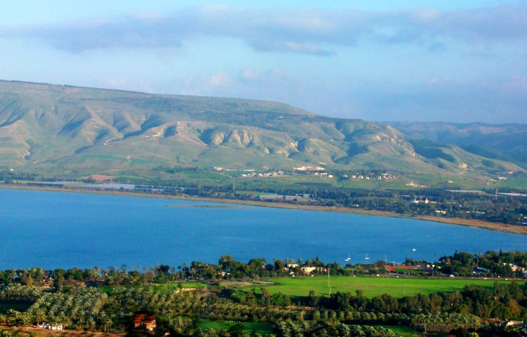 ارتفاع منسوب المياه في بحيرة طبريا