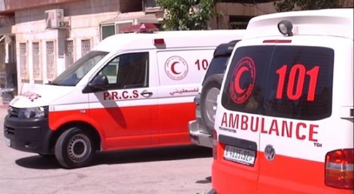 اصابة أربعة مواطنين بحادث سير بغزة