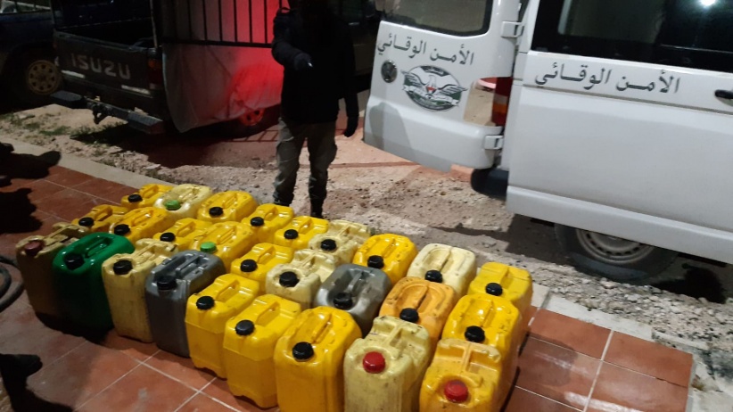 ضبط سولار مهرب في يطا وبني نعيم