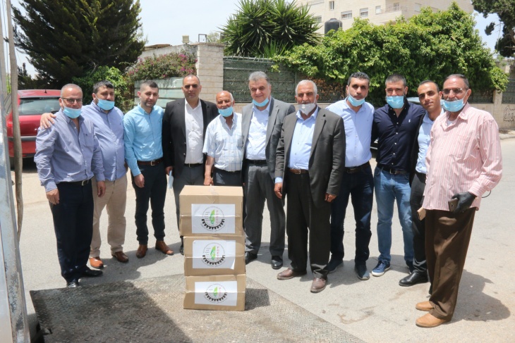 محافظة القدس تتسلم مئات الطرود الغذائية من الاتحاد العام لعمال فلسطين