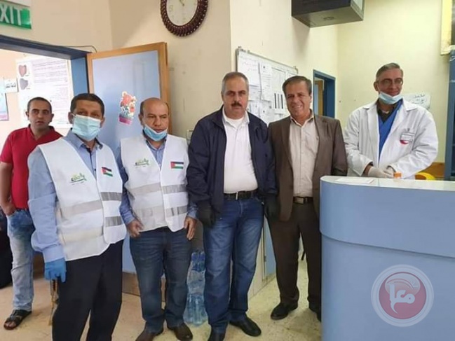 منظمة تطوع تزور مستشفى الشهيد عرفات في سلفيت