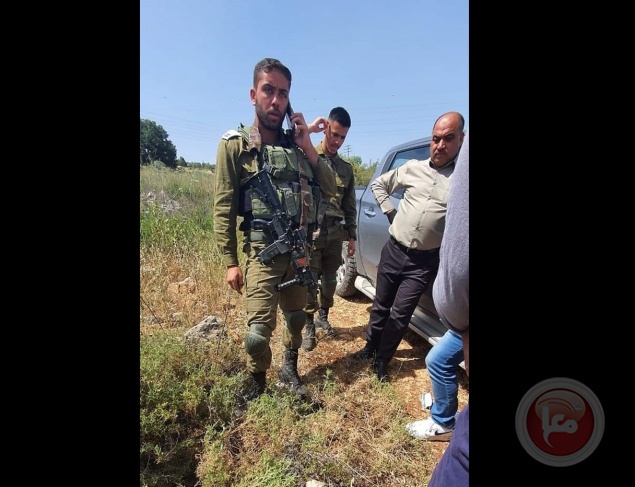 الاحتلال يعرقل عمل طواقم وزارة الزراعة في سلفيت